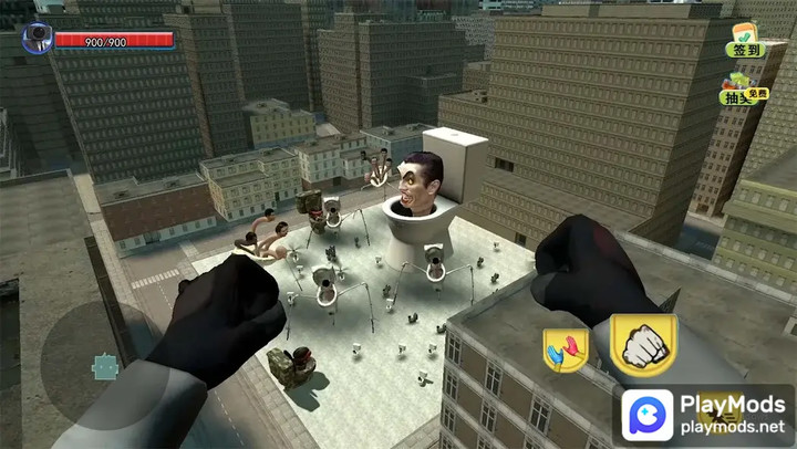 Toilet Monster Battle War<span>(No Ads)</span> screenshot image 2_Popularmodapk.com