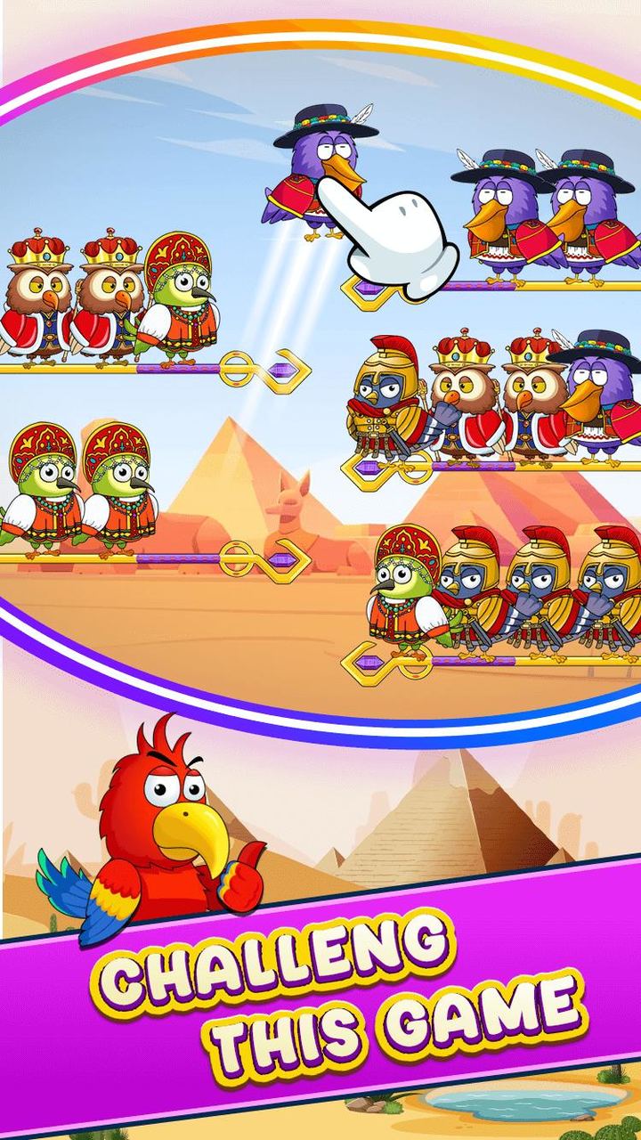 Bird Sort Color Puzzle 2 screenshot image 2_Popularmodapk.com