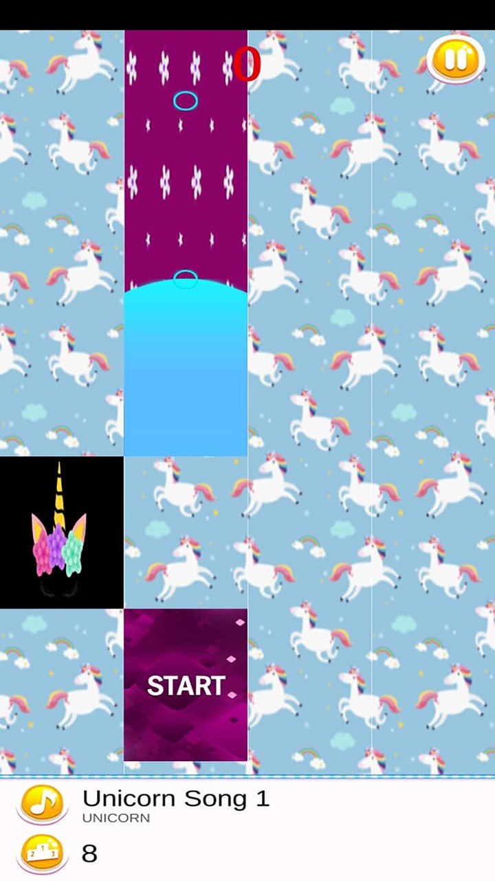 Unicorn Piano music tiles screenshot image 14_Popularmodapk.com