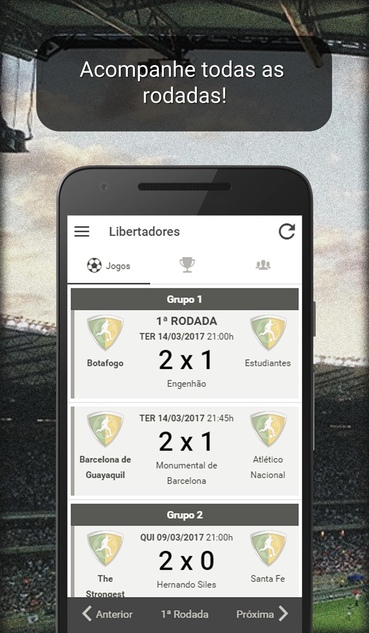Table Libertadores 2018 screenshot image 14_Popularmodapk.com