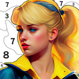YELLOW: Rainbow Color Coloring1.3_Popularmodapk.com