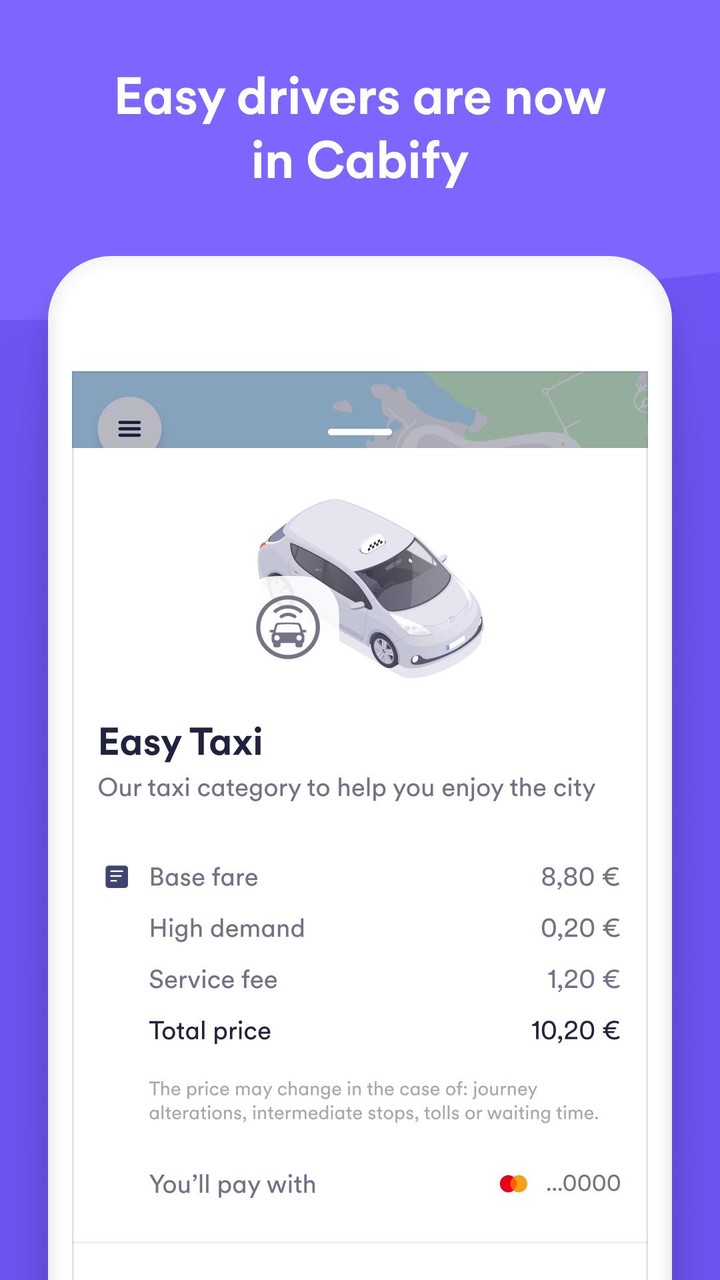 Easy Taxi, a Cabify app screenshot image 1_Popularmodapk.com
