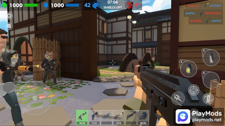 Polygon Arena: Online Shooter<span>(unlimited bullets)</span> screenshot image 2_Popularmodapk.com