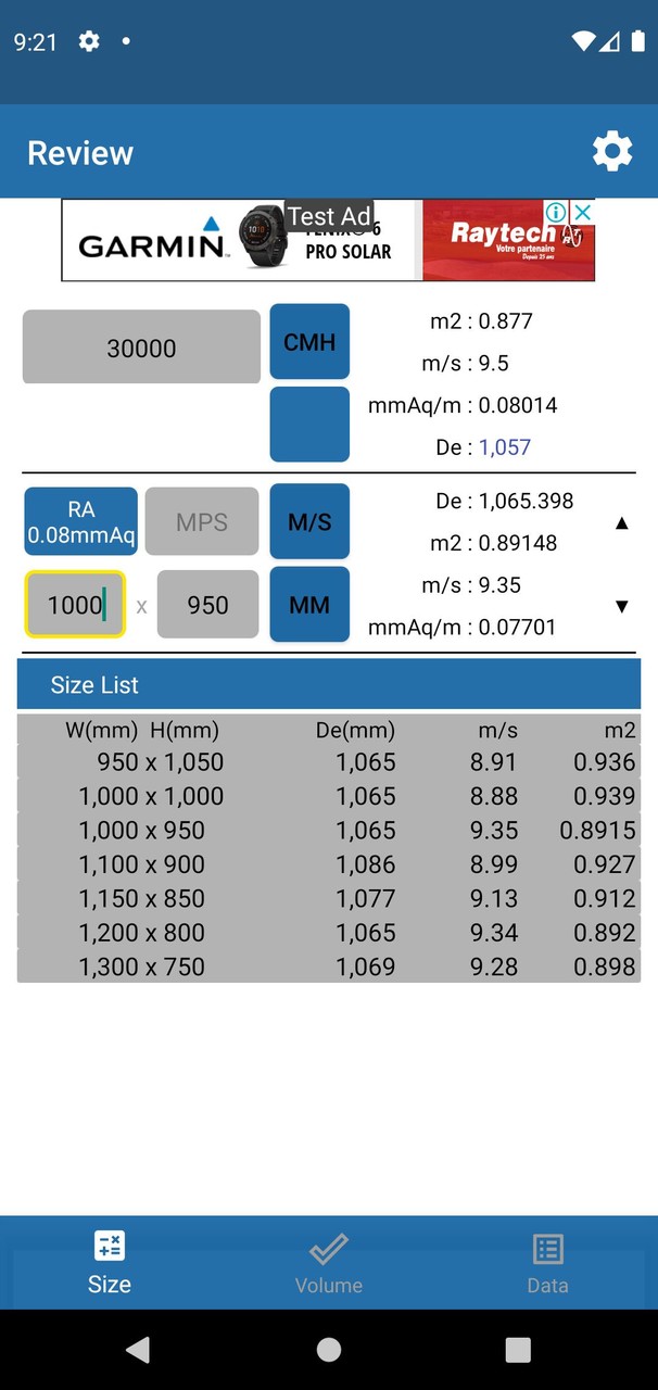 Duct Calculator screenshot image 2_Popularmodapk.com