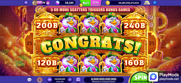 Club Vegas Slots Casino Games<span>(No Ads)</span> screenshot image 3_Popularmodapk.com