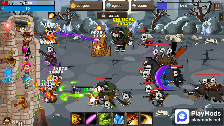 Final Castle Defence:Idle RPG<span>(Paid for free)</span> screenshot image 5_Popularmodapk.com