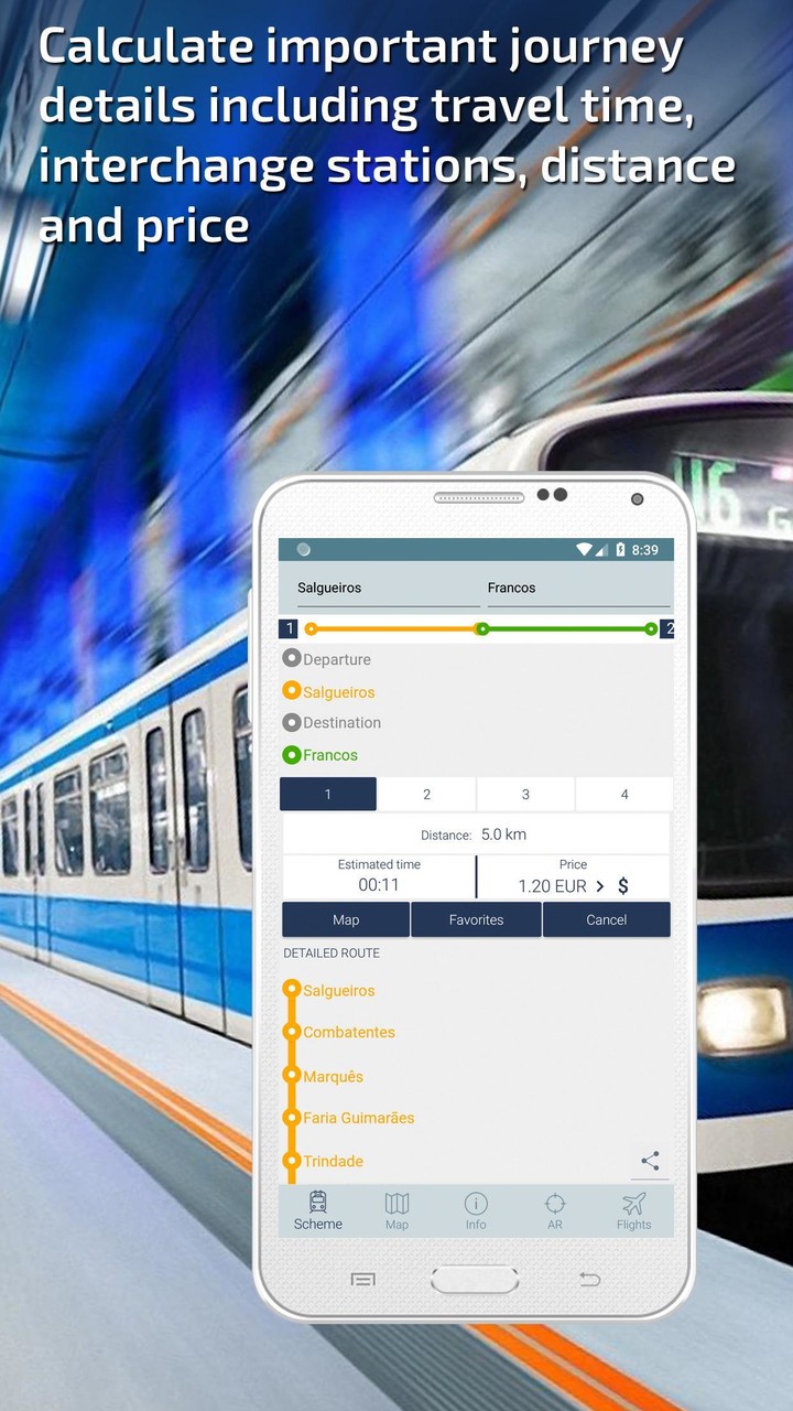Porto Metro Guide and Subway Route Planner screenshot image 3_Popularmodapk.com