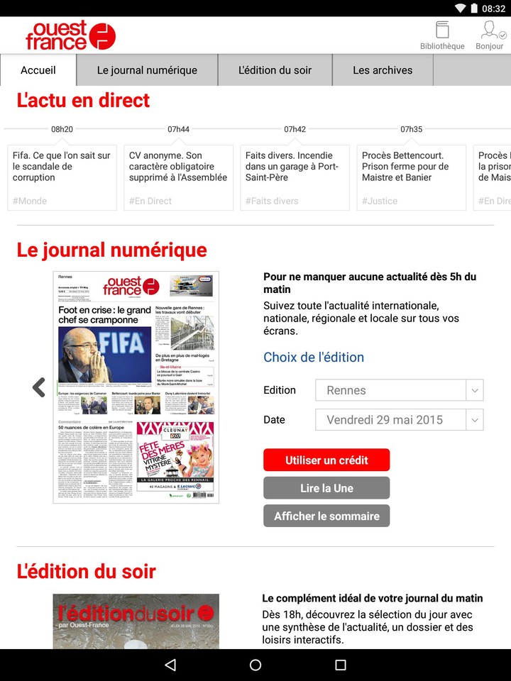 Ouest-France - Le journal screenshot image 14_Popularmodapk.com