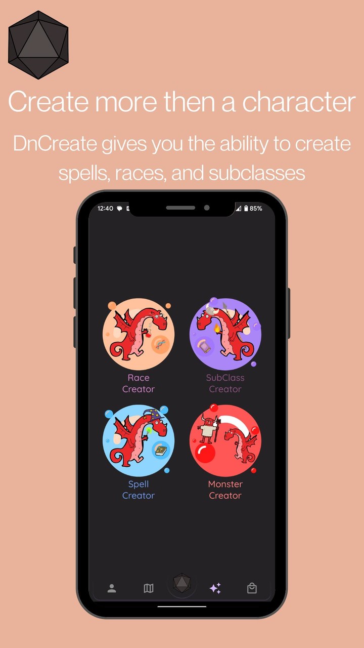 DnCreate - DnD 5e sheet screenshot image 5_Popularmodapk.com