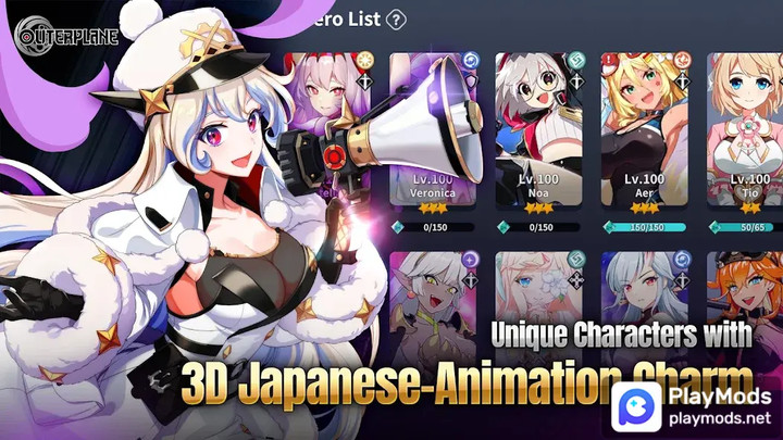 OUTERPLANE - Strategy Anime<span>(Mod Menu)</span> screenshot image 4_Popularmodapk.com