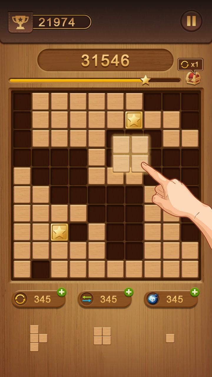 Wood Block Puzzle screenshot image 3_Popularmodapk.com