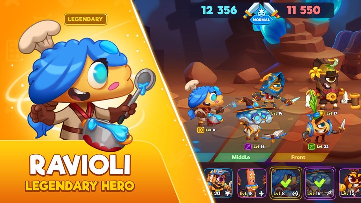 Tasty Tales: Kingdom wars game screenshot image 8_Popularmodapk.com