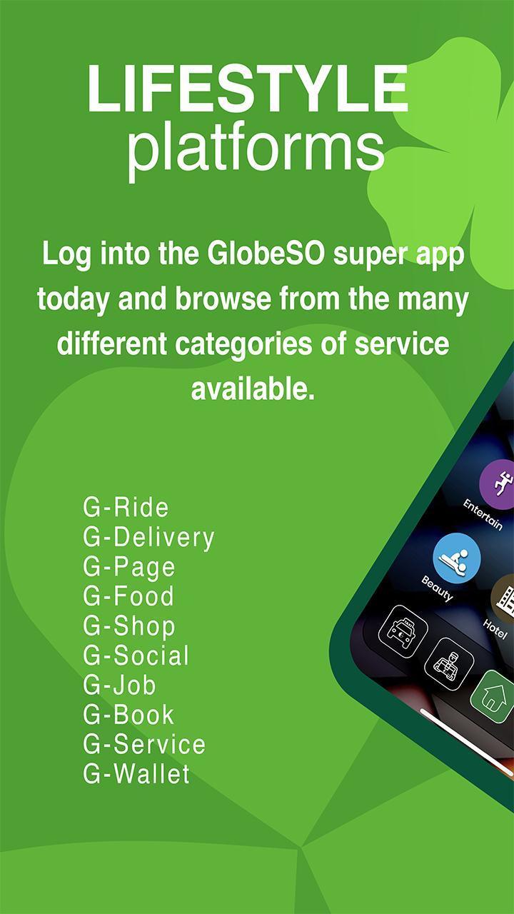 GlobeSO Super App screenshot image 1_Popularmodapk.com