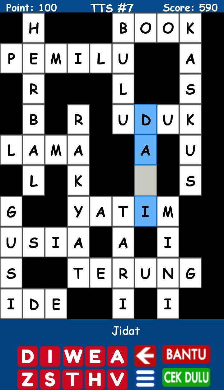Teka Teki Silang - TTS Terbaru screenshot image 3_Popularmodapk.com