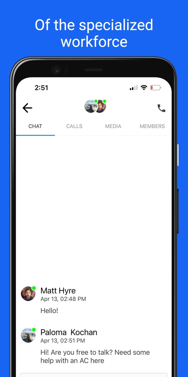 Griot Video Walkie Talkie PTT screenshot image 2_Popularmodapk.com
