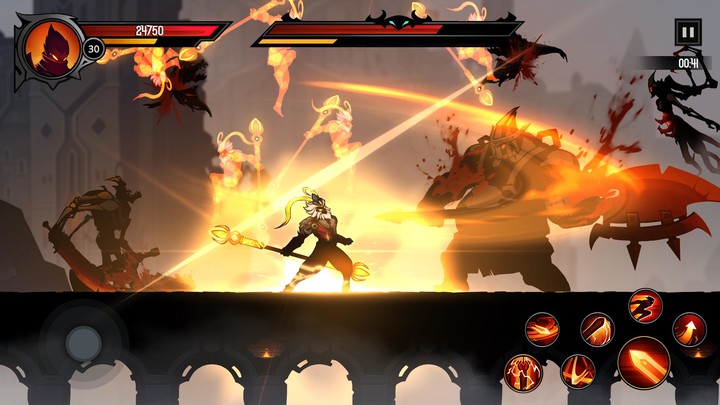 Shadow Knight: Ninja Fighting screenshot image 2_Popularmodapk.com