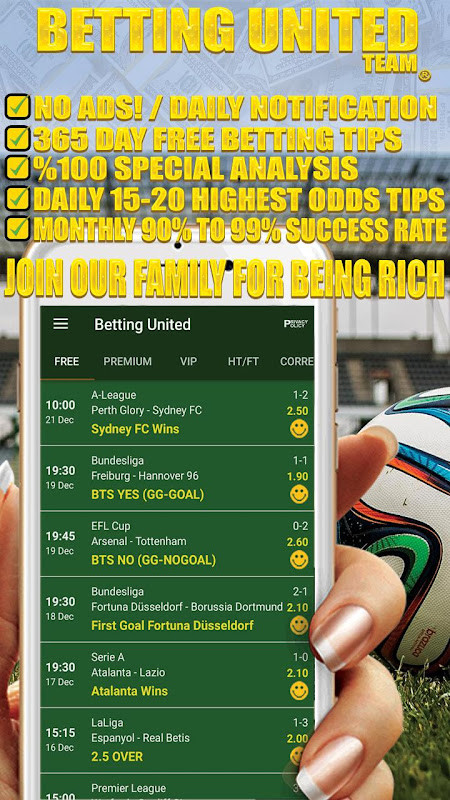 Betting United: Betting Tips screenshot image 5_Popularmodapk.com