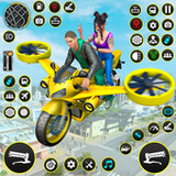 Futuristic Flying Bike Taxi6.9_Popularmodapk.com