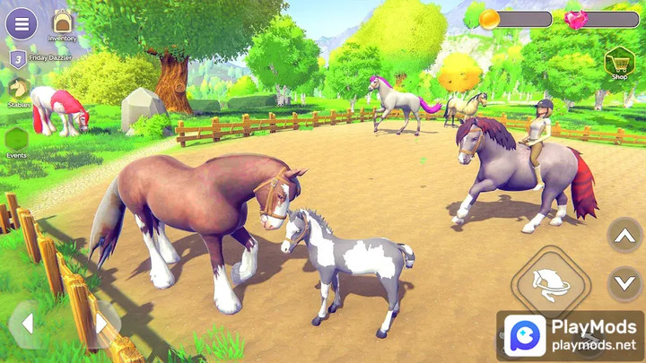My Fantasy Heaven Horse Game<span>(Unlimited Money)</span> screenshot image 2_Popularmodapk.com