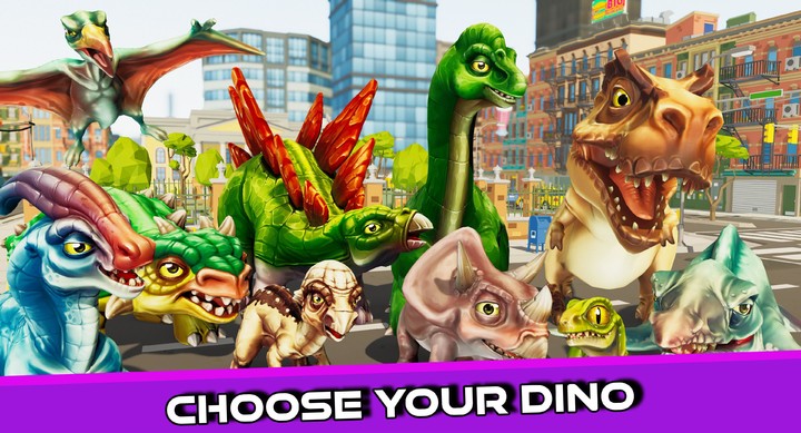 Dinosaur.io Jurassic Battle screenshot image 3_Popularmodapk.com