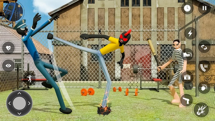 Stickman Prison: Jail Break 3D screenshot image 2_Popularmodapk.com