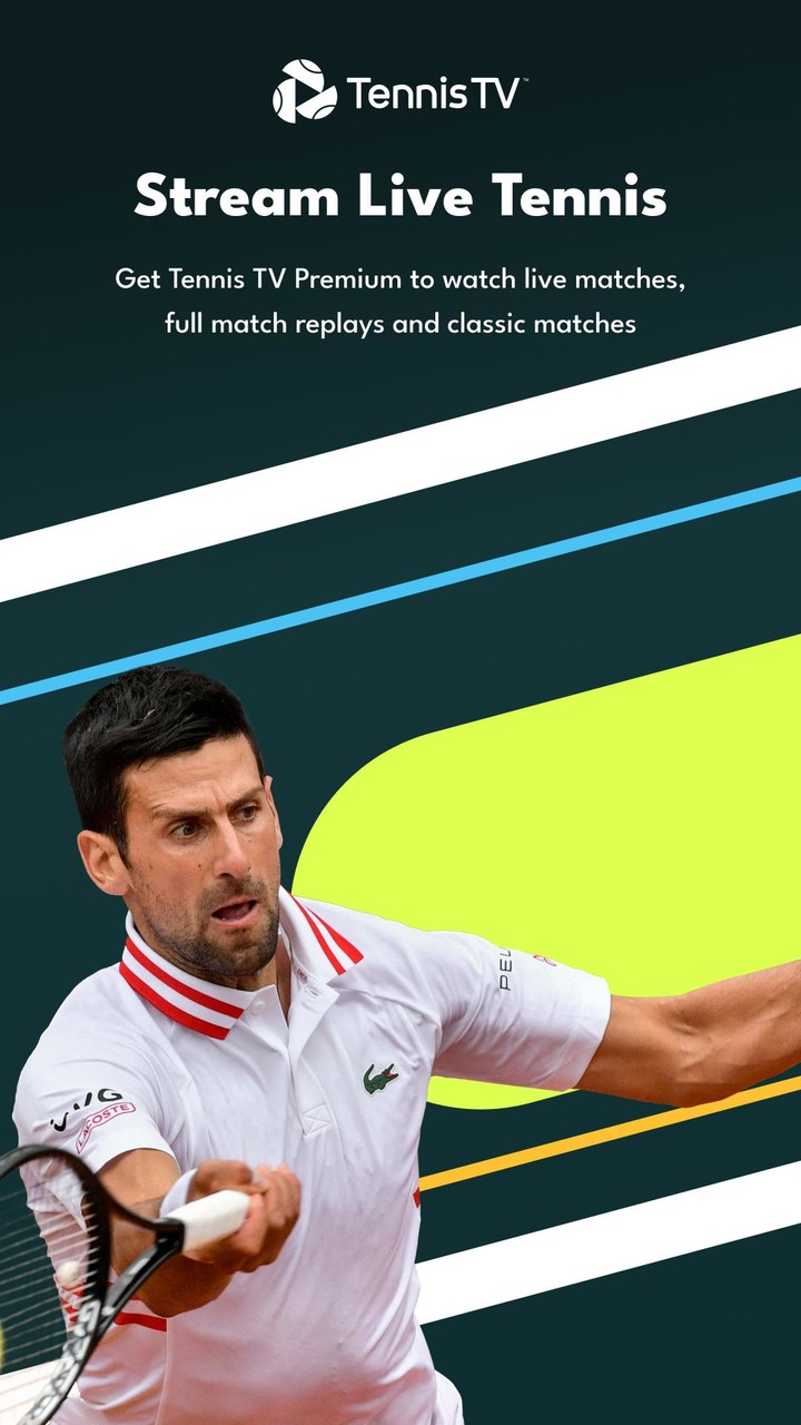 Tennis TV - Live Streaming screenshot image 1_Popularmodapk.com