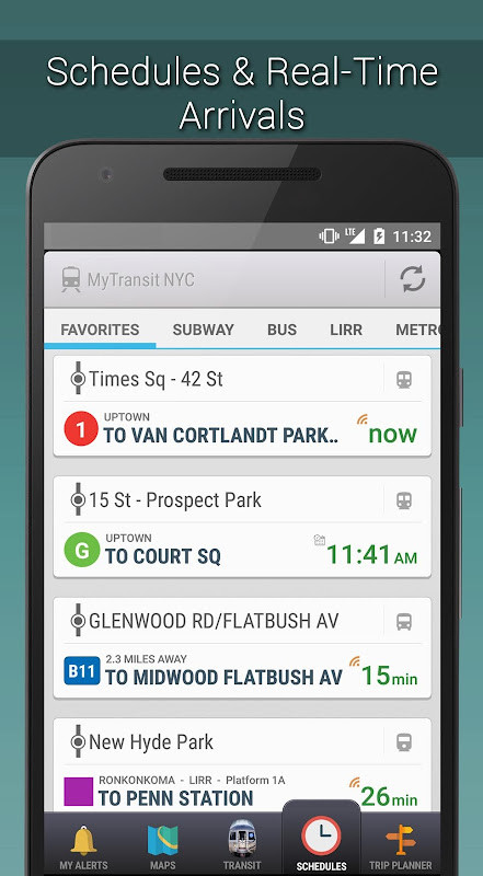 MyTransit NYC Subway, MTA Bus, LIRR & Metro North screenshot image 7_Popularmodapk.com