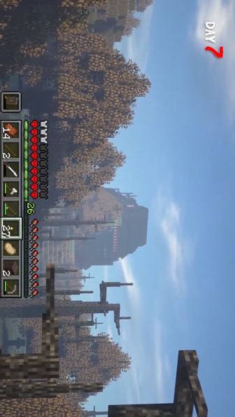Minecraft: 100 Days Later(mod) screenshot image 1_Popularmodapk.com