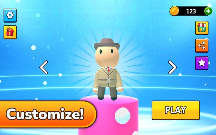 Ultimate Run Guys Fall 3D screenshot image 5_Popularmodapk.com