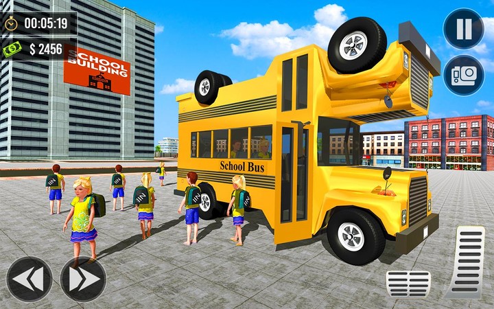 School Bus Driving Games 3D screenshot image 3_Popularmodapk.com