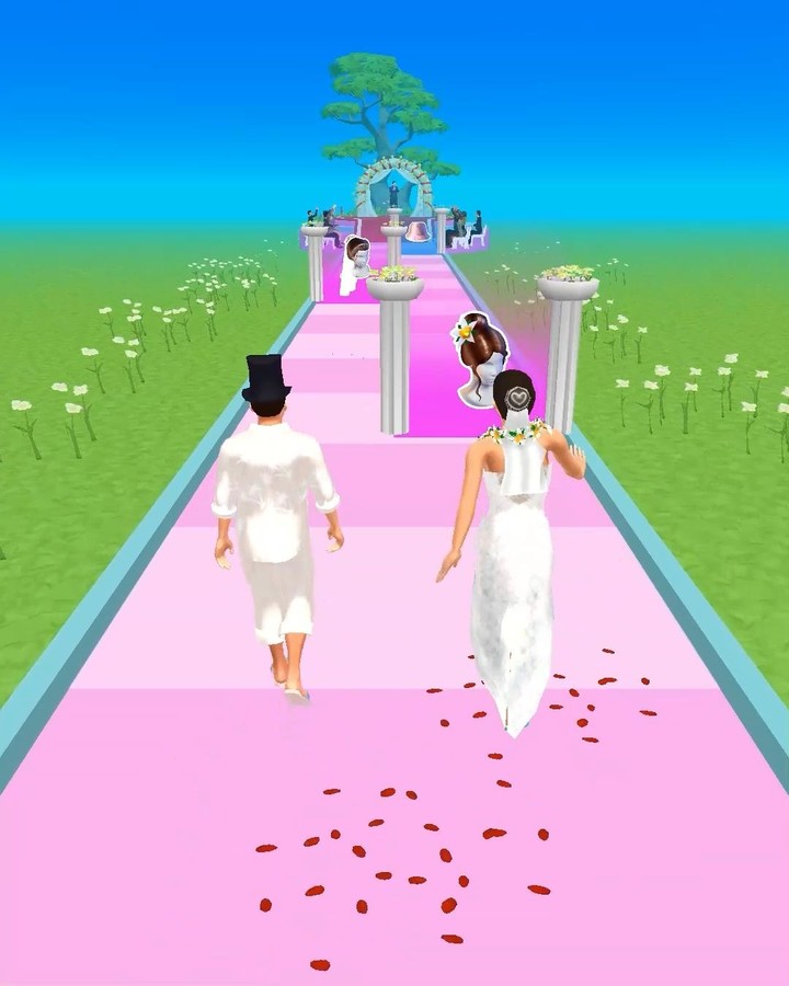 Wedding Run: Dress up a Couple screenshot image 1_Popularmodapk.com