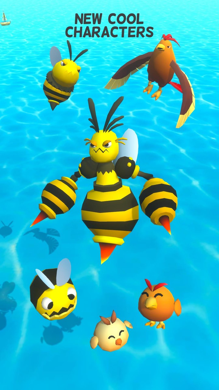 Bee Stacky Dash 3D screenshot image 1_Popularmodapk.com
