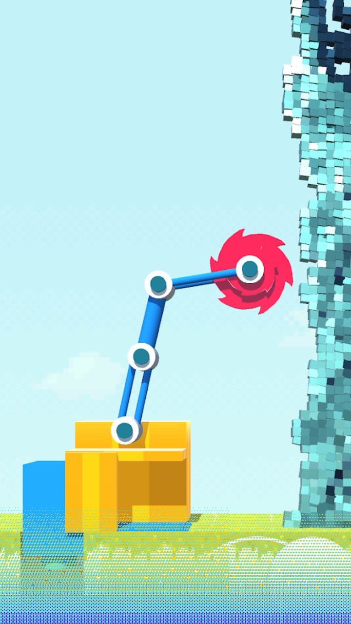 Idle Voxel Crusher Machine 3D screenshot image 1_Popularmodapk.com