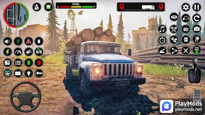 4x4 Truck driving offroad 2023<span>(Speed change)</span> screenshot image 4_Popularmodapk.com