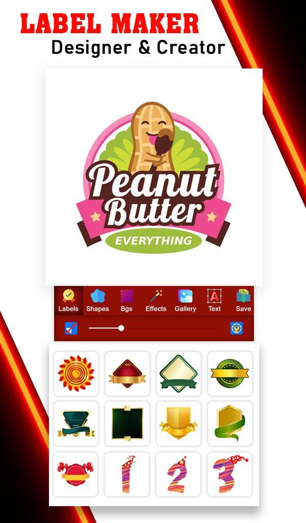 Label Maker, Designer, Creator screenshot image 2_Popularmodapk.com