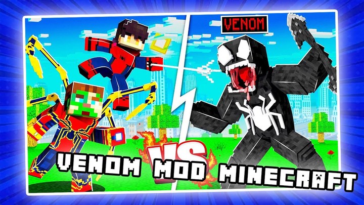 Mod Venom v Spider Minecraft screenshot image 7_Popularmodapk.com