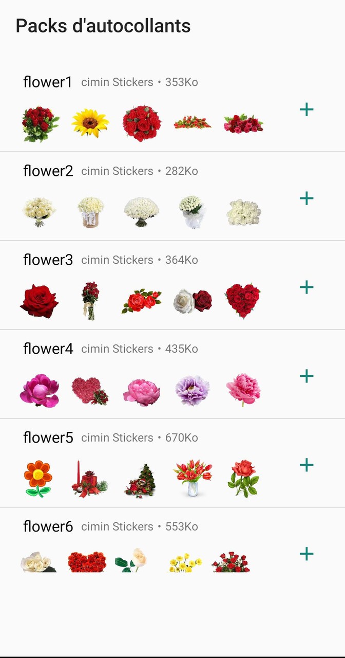 Flower sticker for Whatsapp -W screenshot image 8_Popularmodapk.com