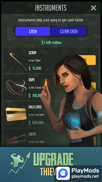 Idle Thieves: Gold & Adventure<span>(Unlimited Money)</span> screenshot image 5_Popularmodapk.com