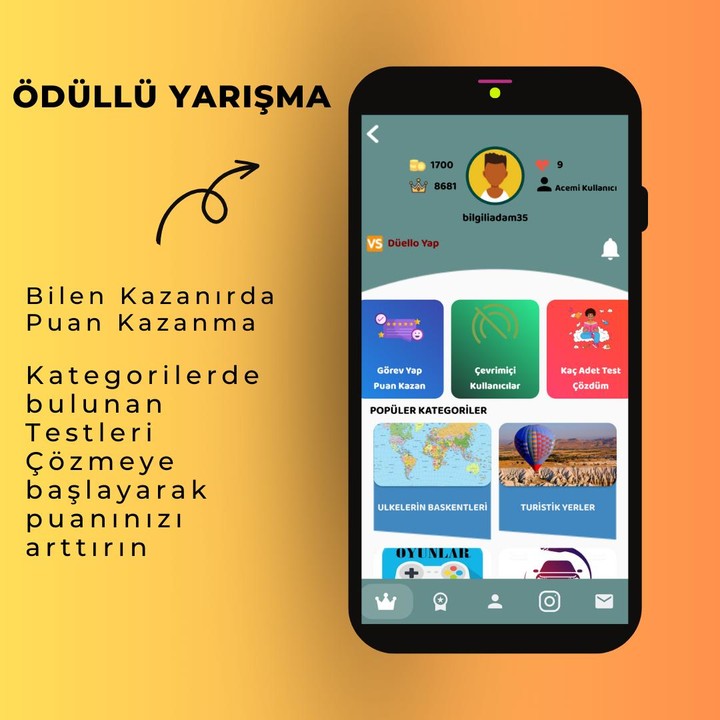 Bilen Kazanır-Para Kazan screenshot image 2_Popularmodapk.com