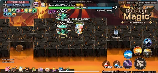 Magic Dungeon:Fallen Angel<span>(No Ads)</span> screenshot image 3_Popularmodapk.com