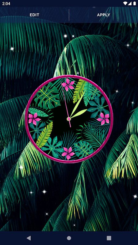 Black Jungle Forest Clock screenshot image 7_Popularmodapk.com