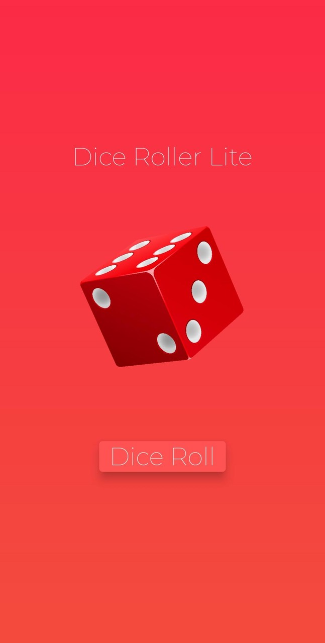 Dice Roller Lite screenshot image 2_Popularmodapk.com