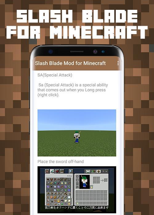 Slash Blade Mod for Minecraft screenshot image 3_Popularmodapk.com