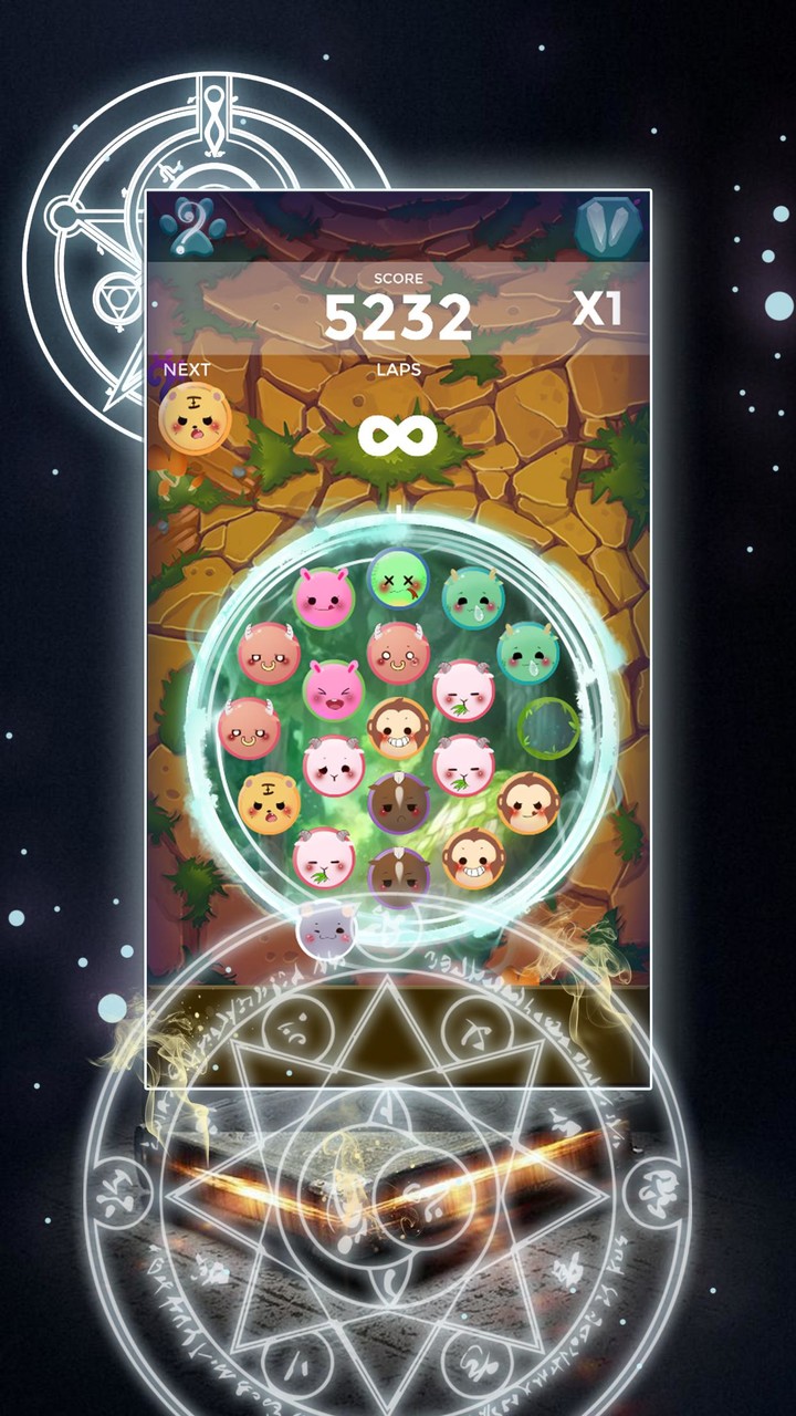 AnimalRotary-RelaxingMerging screenshot image 2_Popularmodapk.com