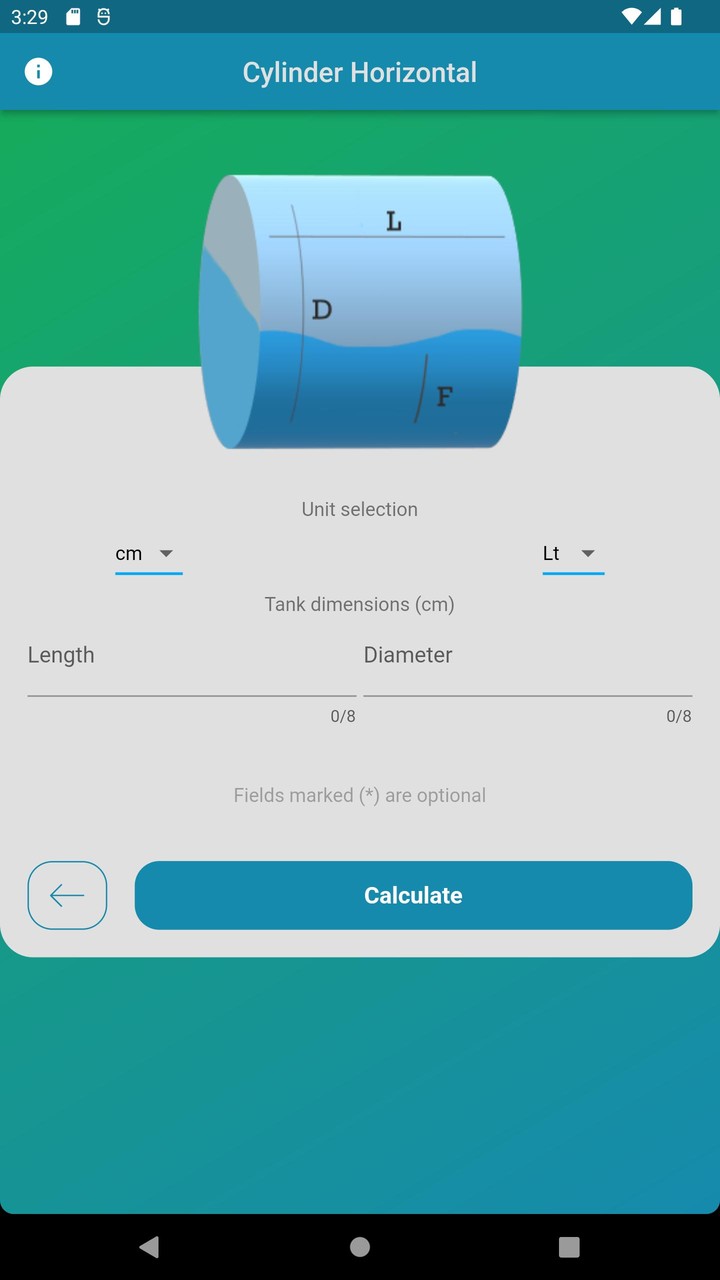 Tank Volume Calculator screenshot image 7_Popularmodapk.com