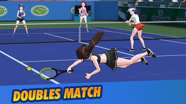 Girls Tennis League screenshot image 3_Popularmodapk.com