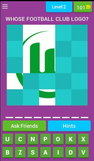 Football Logo trivia games screenshot image 2_Popularmodapk.com