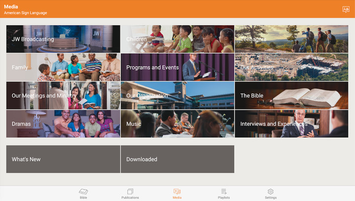 JW Library Sign Language screenshot image 15_Popularmodapk.com