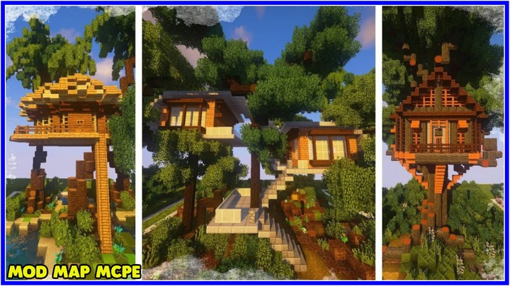 Tree House Craft Map for MCPE screenshot image 4_Popularmodapk.com