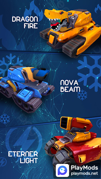 Cyber Tank: Last Survivor<span>(No Ads)</span> screenshot image 4_Popularmodapk.com